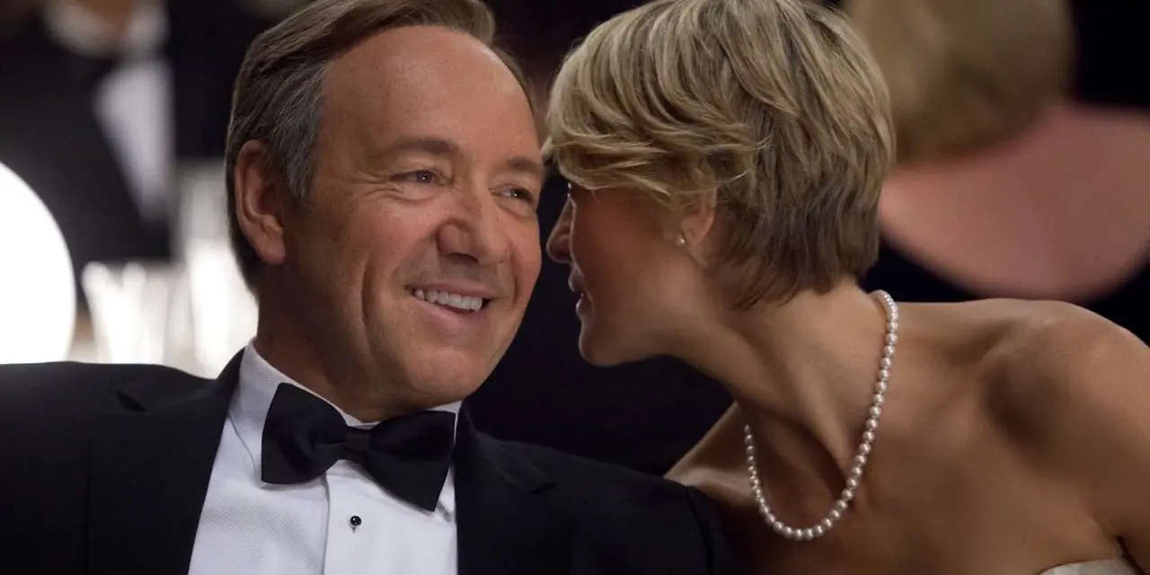En bild från House of Cards pilotavsnitt En bild från House of Cards pilotavsnitt
