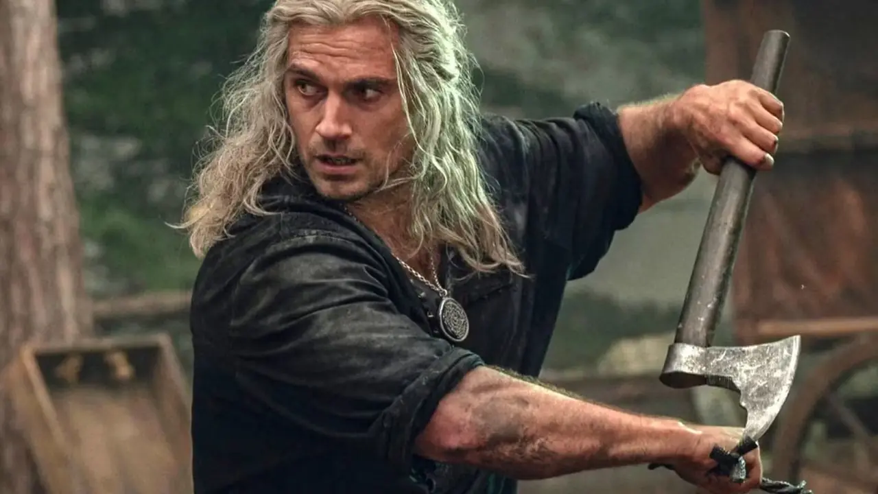 Henry Cavill como Geralt em The Witcher Henry Cavill como Geralt em The Witcher