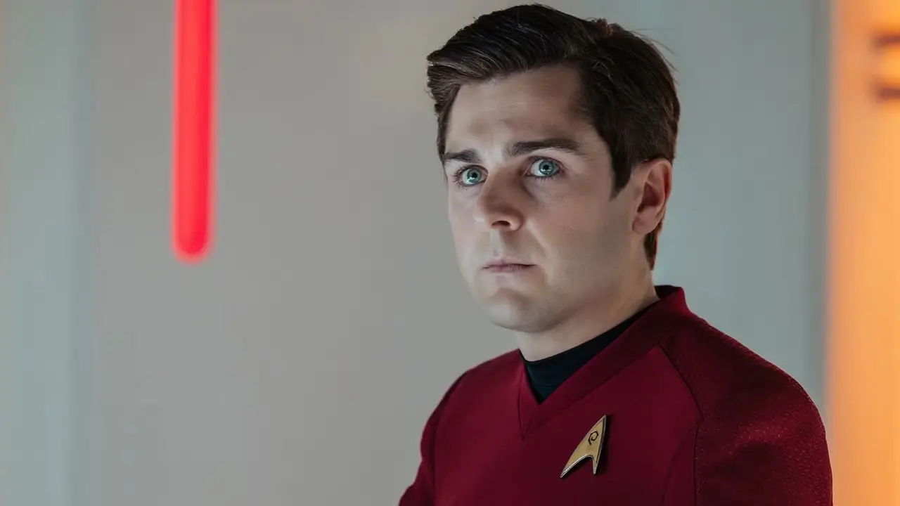 Scotty de cerca en Star Trek Strange New Worlds Scotty de cerca en Star Trek Strange New Worlds