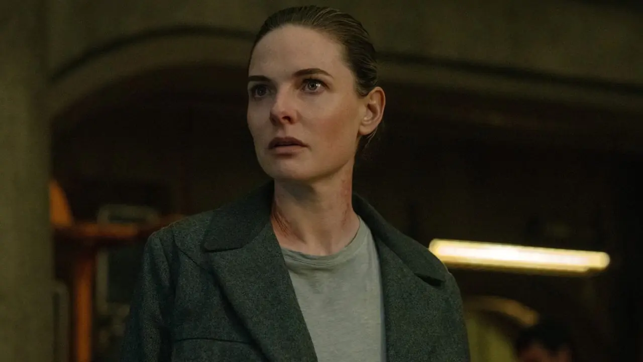 Rebecca Ferguson como Juliette Nichols en Silo temporada 3, episodio 8 Rebecca Ferguson como Juliette Nichols en Silo temporada 3, episodio 8