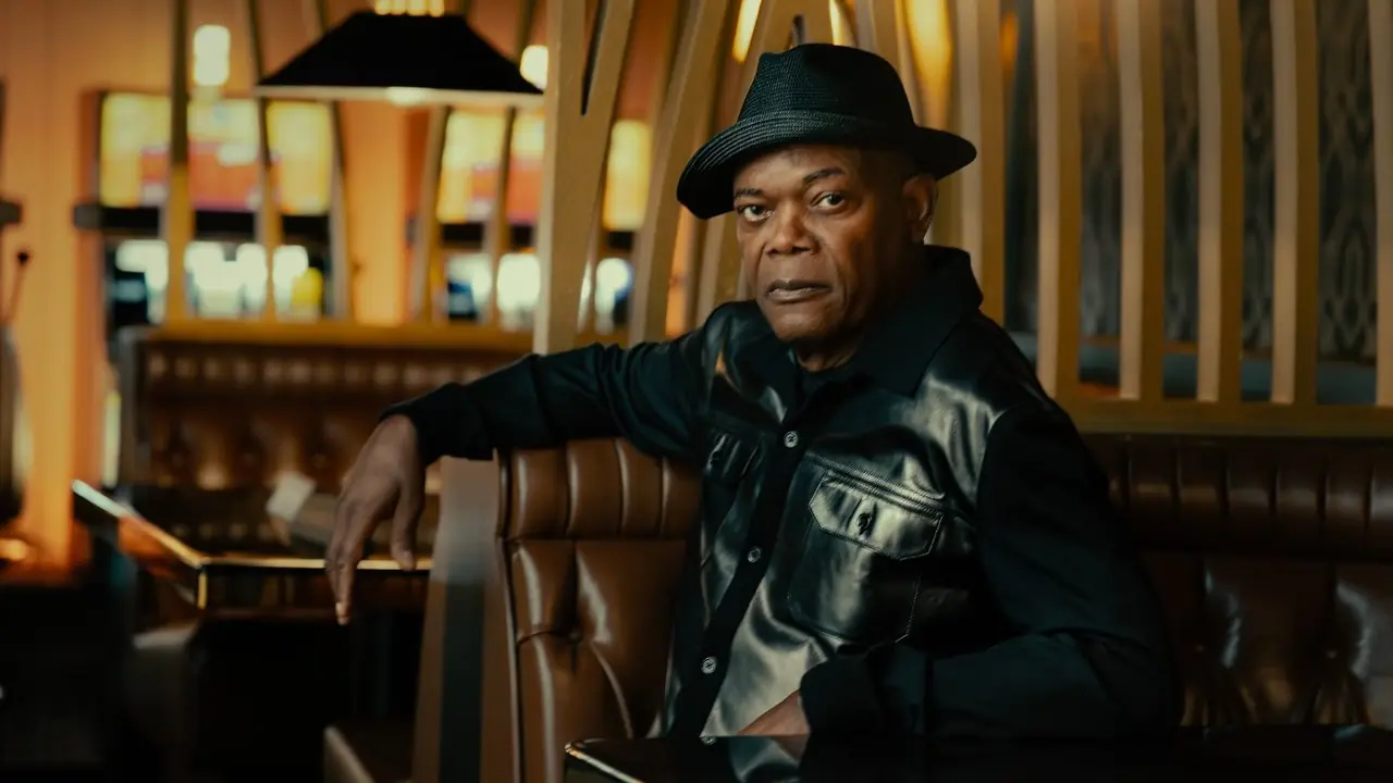 Samuel L Jackson nel ruolo di Russell nella terza stagione di Tulsa King Samuel L Jackson nel ruolo di Russell nella terza stagione di Tulsa King