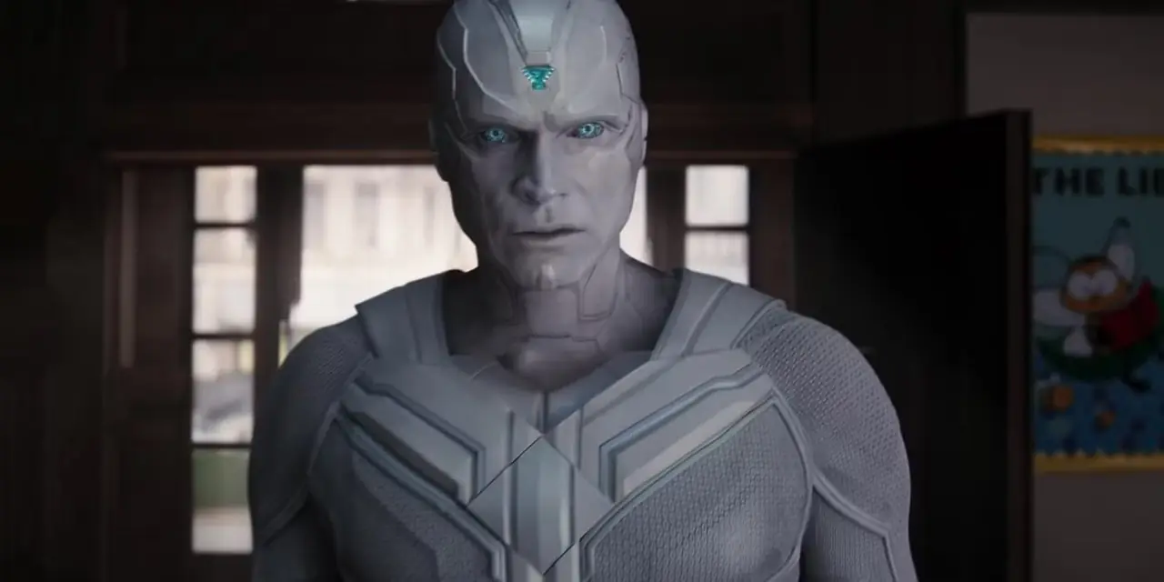 بول بيتاني في دور White Vision في WandaVision، حيث قام بإعداد العرض Vision Quest بول بيتاني في دور White Vision في WandaVision، حيث قام بإعداد العرض Vision Quest
