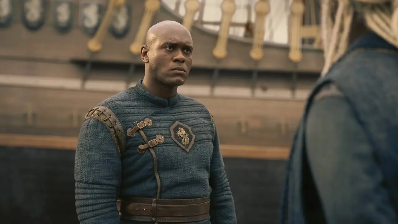 Abubakar Salim de la Casa del Dragón como Alyn of Hull