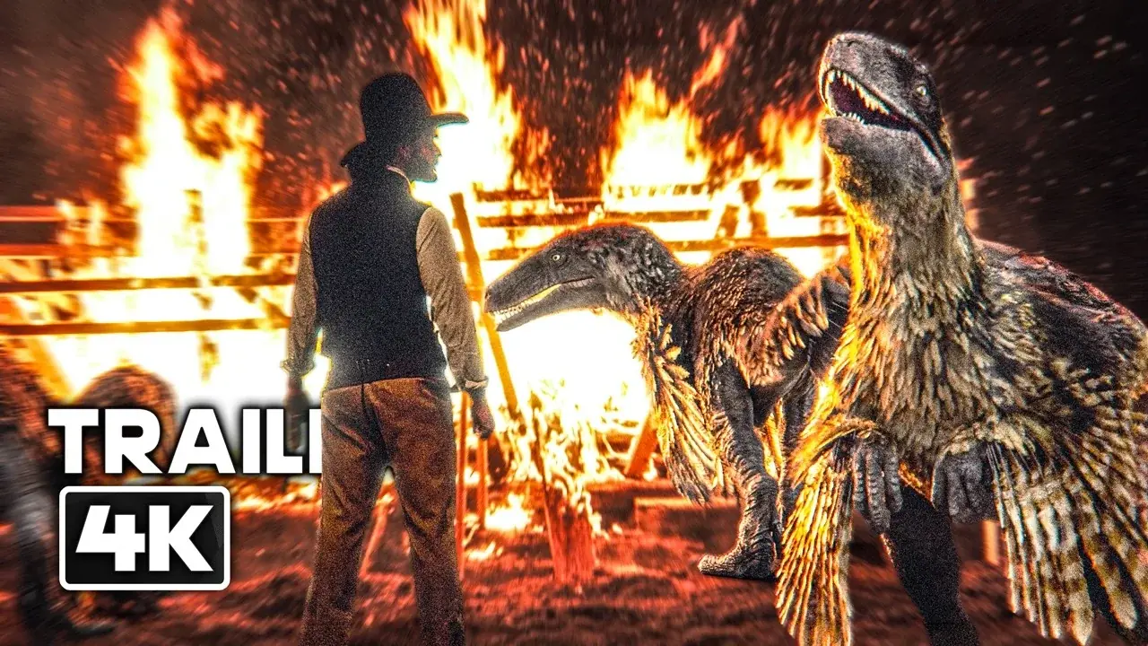 Dinozaury na Dzikim Zachodzie: zwiastun, który na nowo definiuje science fiction roku 2026