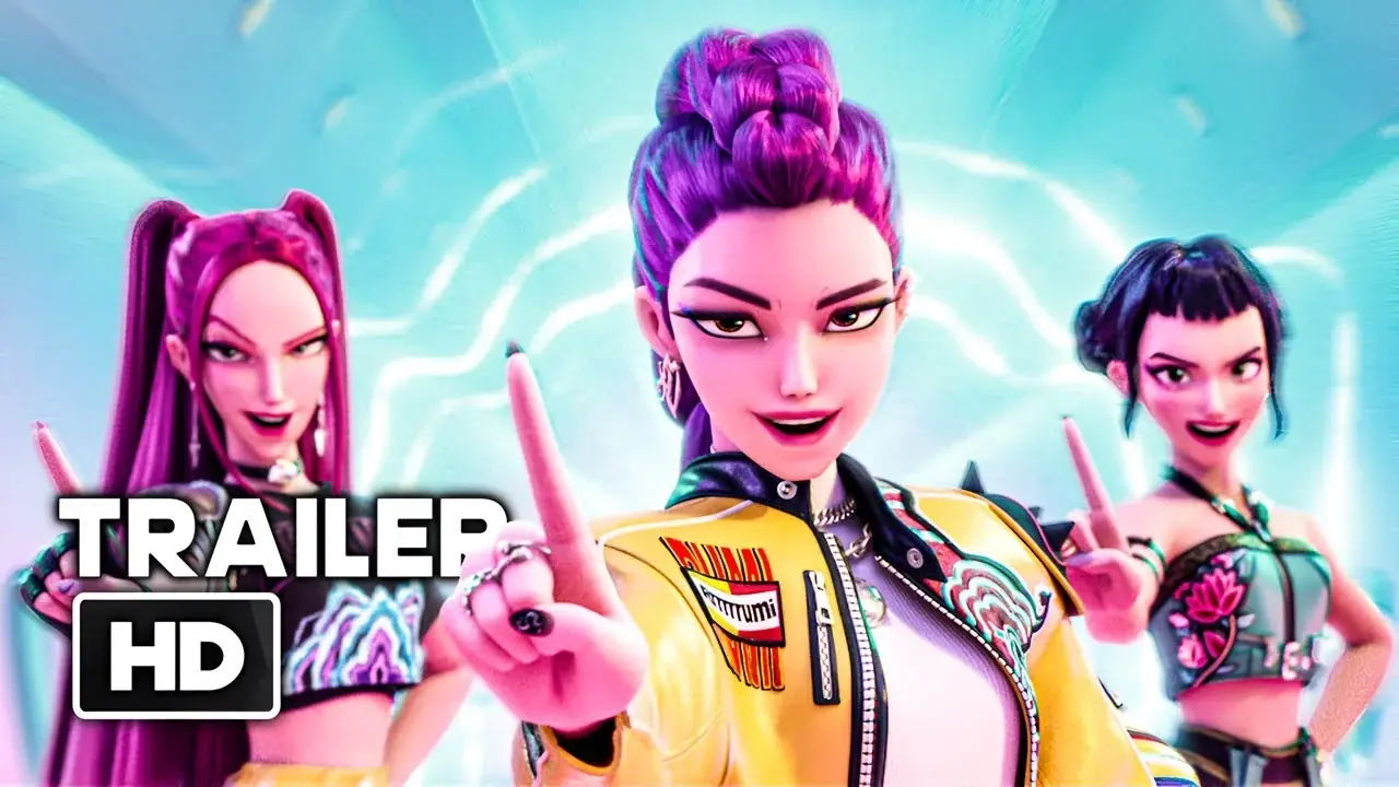 初オフィシャルルック！新しい「K POP DEMON HUNTERS Netflix 映画」予告編で印象的な演出が明らかに