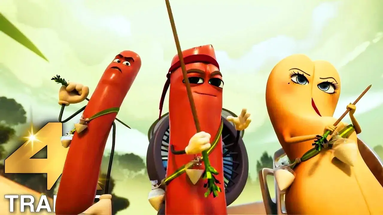 Pierwszy oficjalny look! Nowy zwiastun „SAUSAGE PARTY 2 FOODTOPIA( )” ukazuje imponującą produkcję