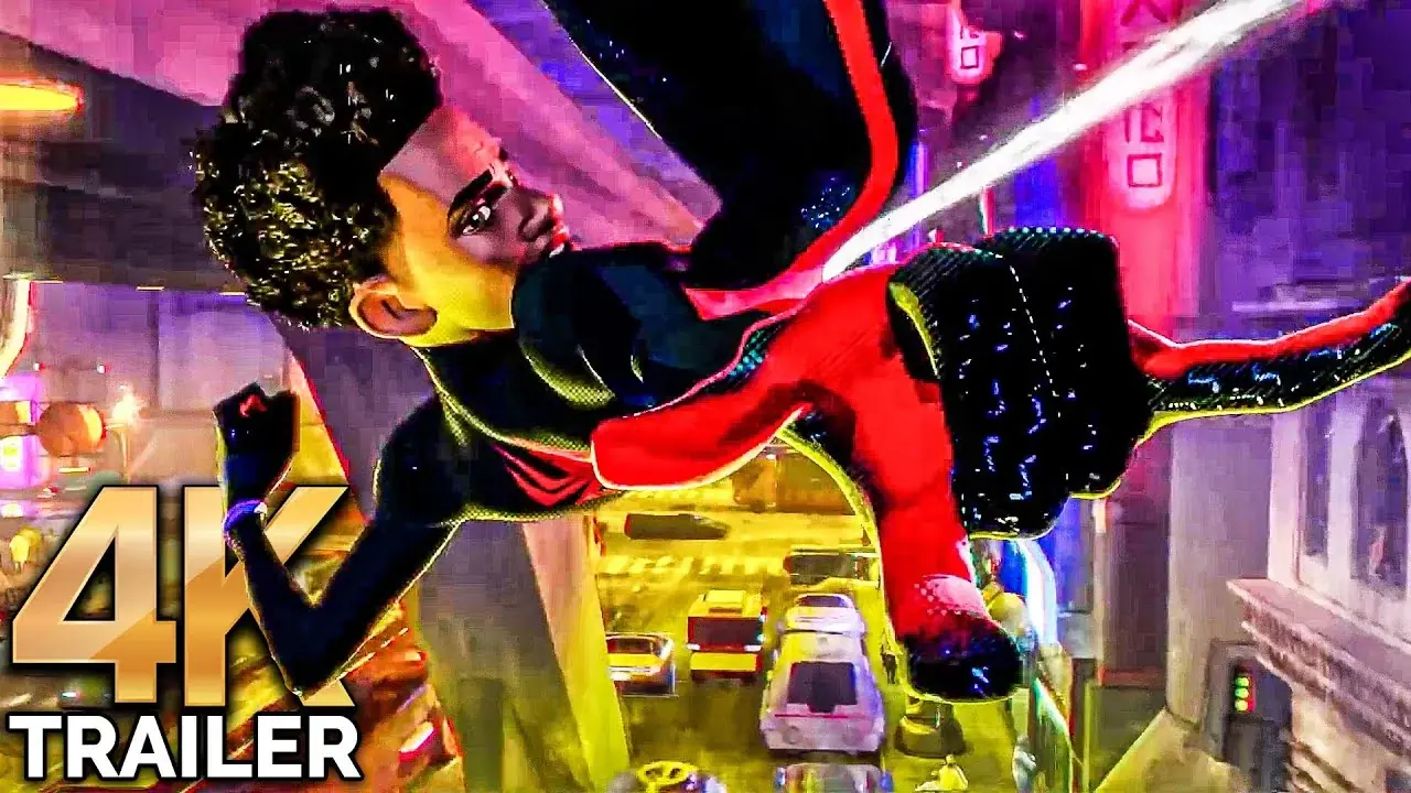 《蜘蛛侠：穿越蜘蛛侠宇宙》以其全新 4K 预告片打破了网络，并承诺打造一部无与伦比的多元宇宙史诗