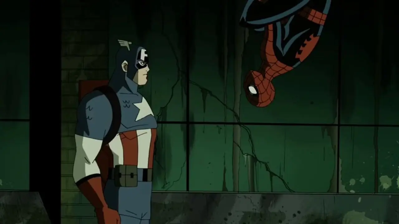 The Avengers: Capitan America e Spider-Man degli eroi più potenti della Terra discutono