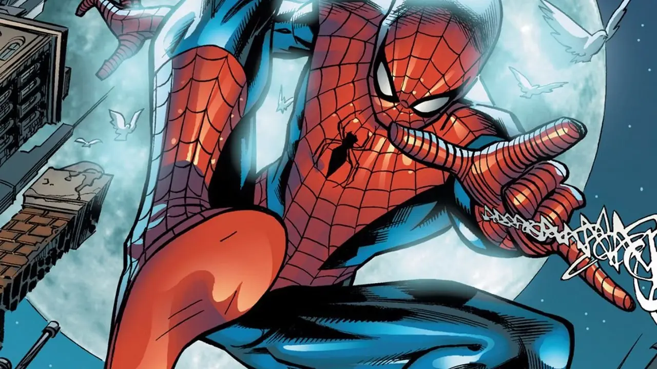 Peter Parker Swing in The Amazing Spider-Man #537