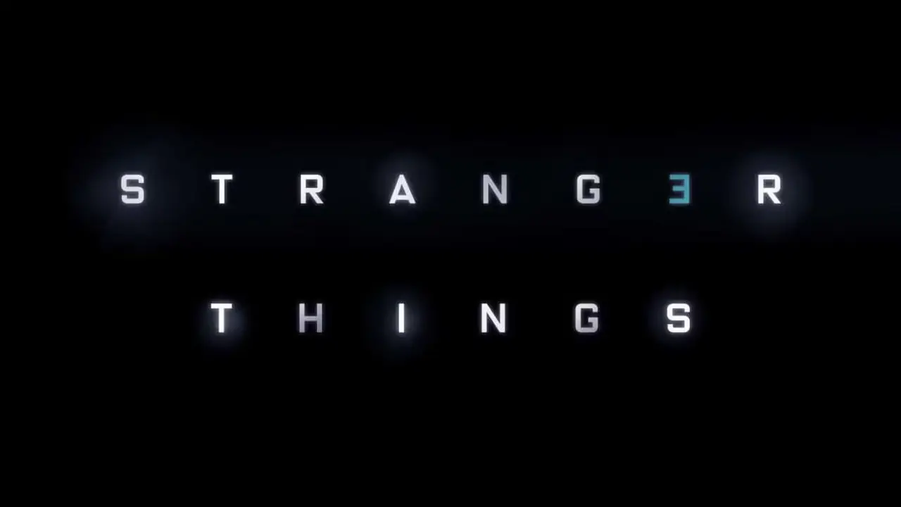 Se revelan los primeros cortes de la icónica secuencia de títulos de Stranger Things