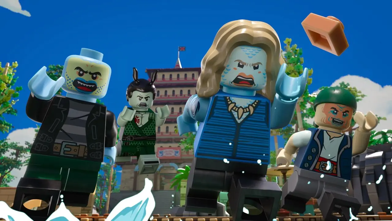 Len-Barry Simons dans le rôle de Chew dans Lego One Piece