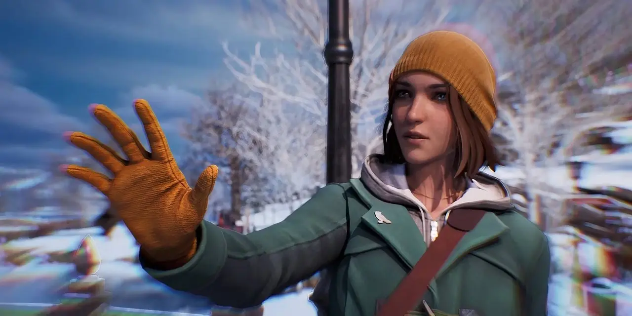 max-caulfield-het leven-is-vreemd met behulp van haar krachten.
