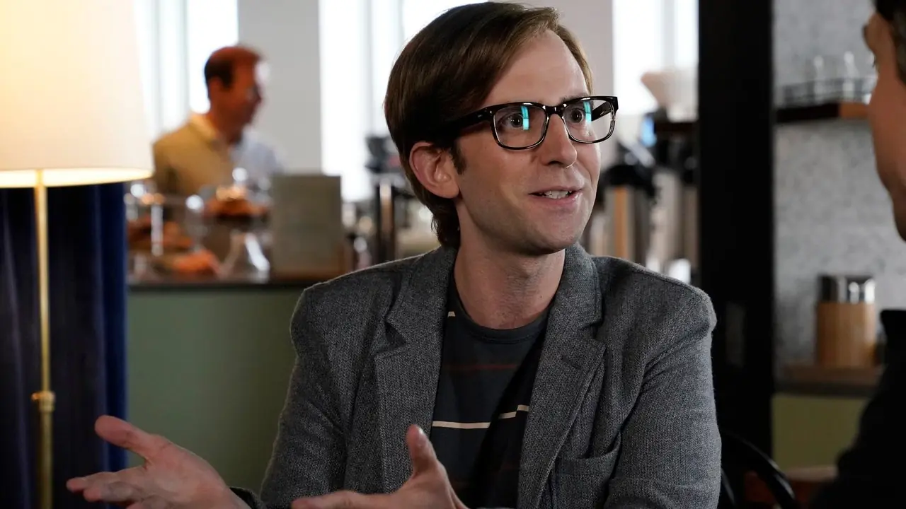 Kyle Mooney w skeczu 44. sezonu Saturday Night Live