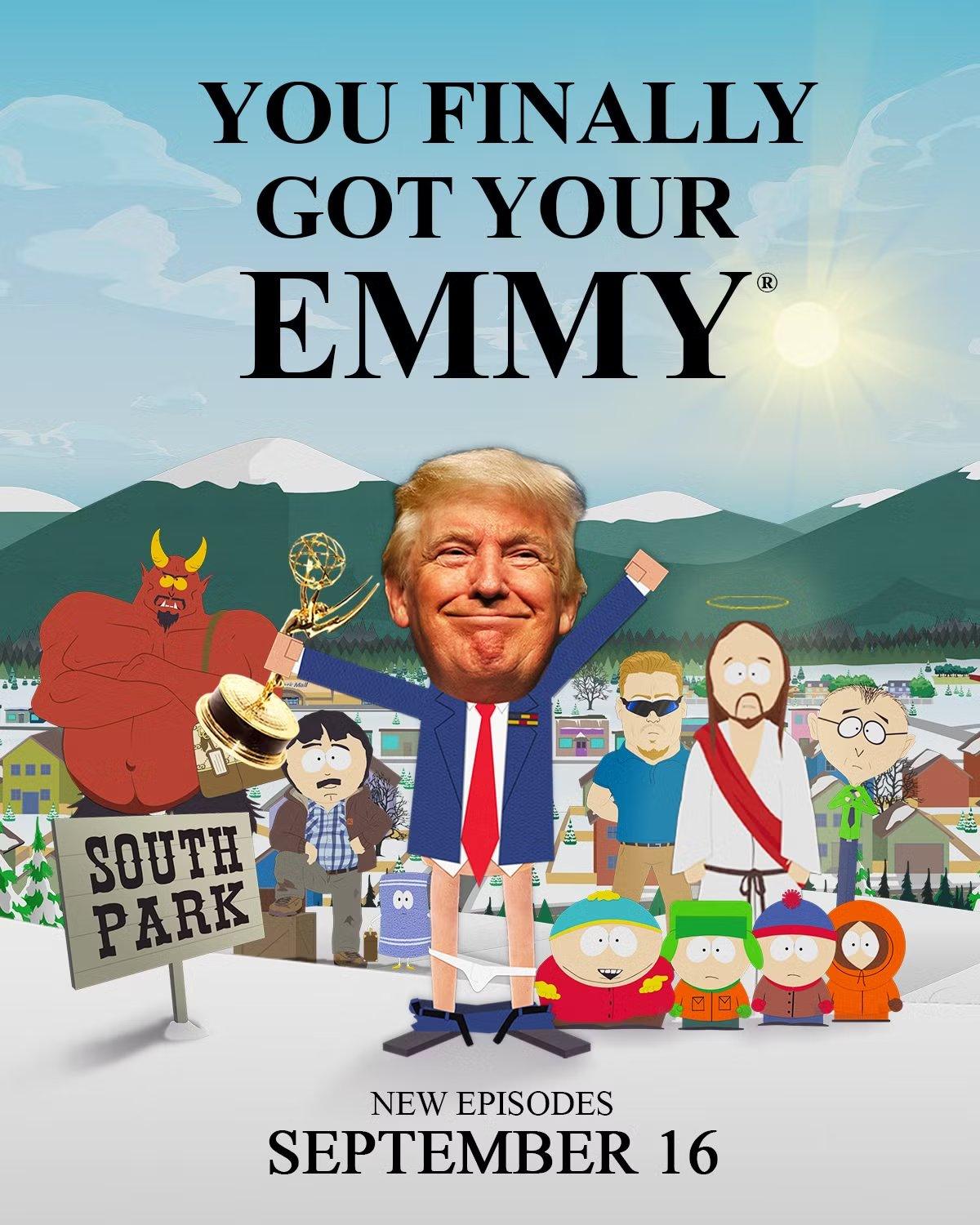 South Park Emmy Poster