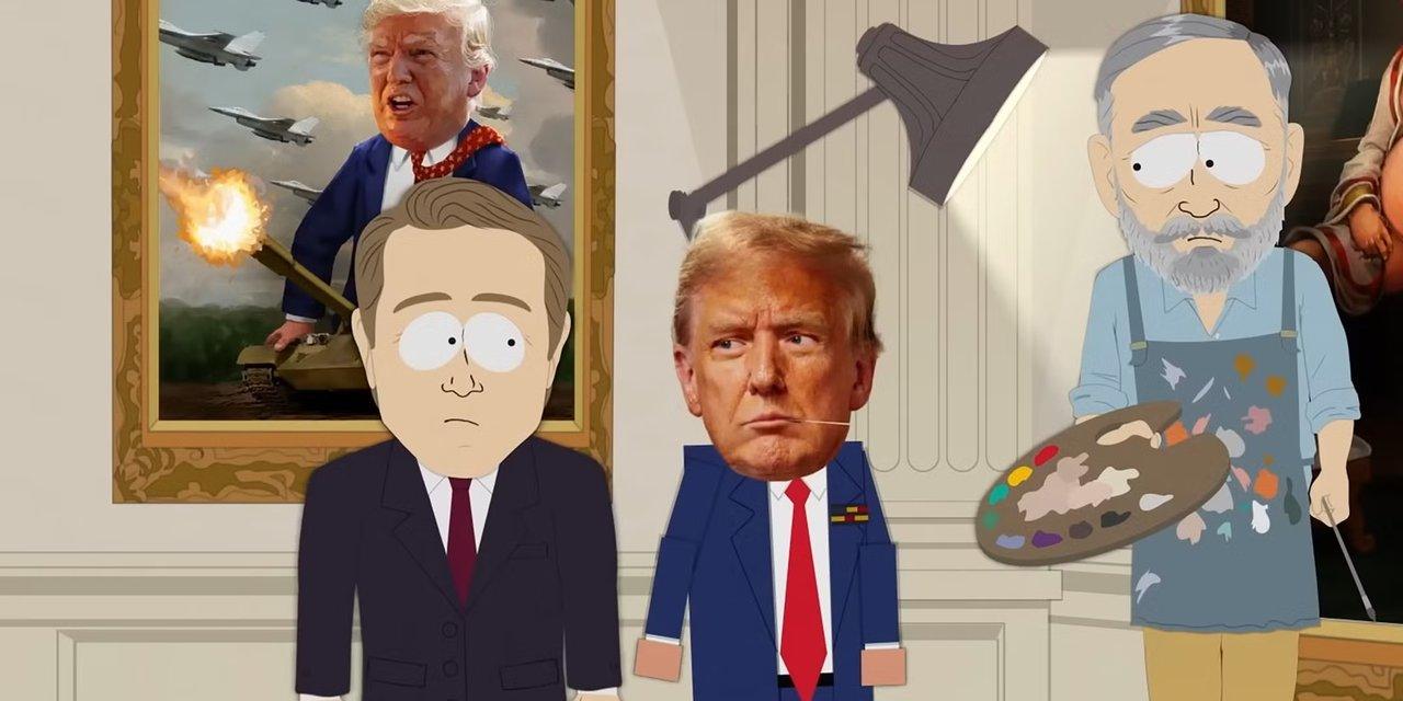 Donald Trump wygląda na zdenerwowanego artystą w 27. sezonie South Park